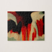 Abstracte kunst legpuzzel (Horizontaal)