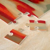 Abstracte kunst legpuzzel (Zijkant)