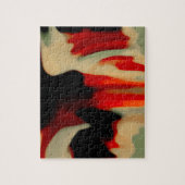 Abstracte kunst legpuzzel (Verticaal)