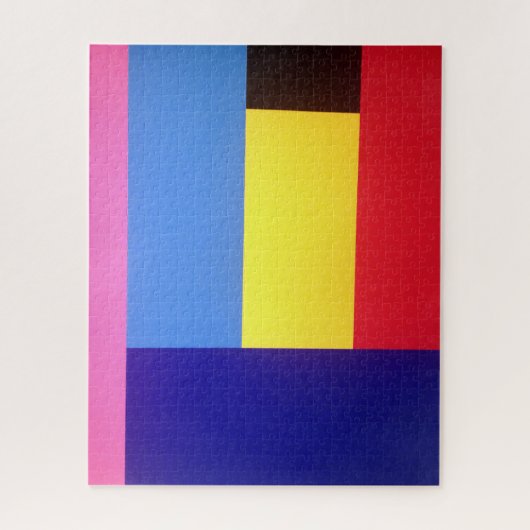 abstracte kunst legpuzzel (Verticaal)