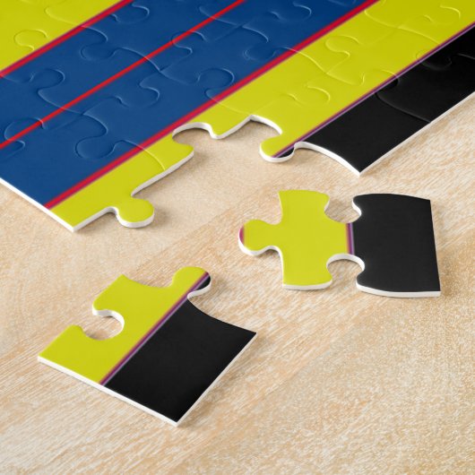 Abstracte Kunst Legpuzzel (Zijkant)