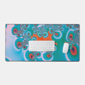 Abstracte Kunst Lentetuin Bureaumat (Keyboard & Muis)