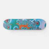 Abstracte Kunst Lentetuin Persoonlijk Skateboard (Horizontaal)