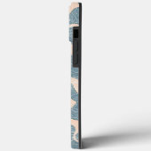 Abstracte Kunst Lijnen Patroon Textuur Kaart Behan Case-Mate iPhone Case (Achterkant / Links)
