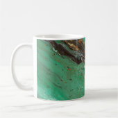 Abstracte kunst - Lush Earth Koffiemok (Links)