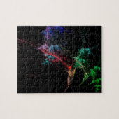 Abstracte Kunst Magische Lichten Legpuzzel (Horizontaal)