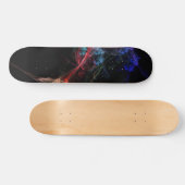 Abstracte Kunst Magische Lichten Persoonlijk Skateboard (Horizontaal)