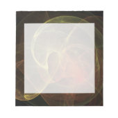 Abstracte Kunst Magische Vlam Notitieblok (Voorkant)