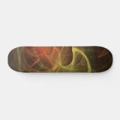 Abstracte Kunst Magische Vlam Skateboard (Horizontaal)