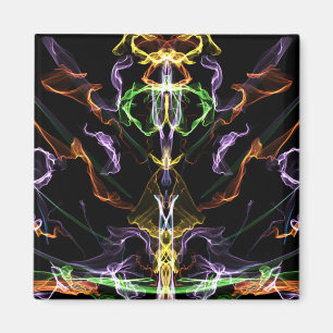 Abstracte kunst magneet
