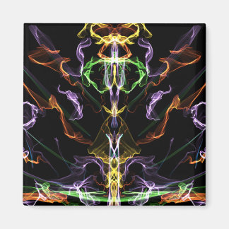 Abstracte kunst magneet