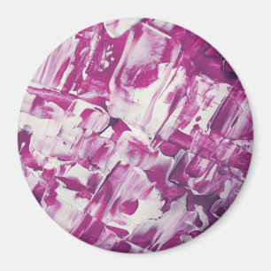 Abstracte kunst magneet