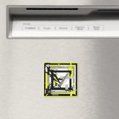 Abstracte Kunst Magneet (Insitu (Vaatwasser))