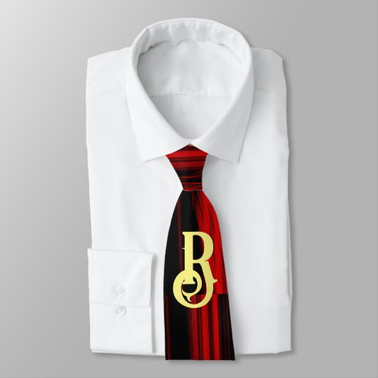 abstracte kunst marineblauw en ingewikkelde minima stropdas (Gebonden)