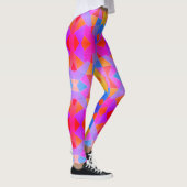 Abstracte Kunst Meerkleurig Leggings (Rechts)