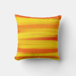 ABSTRACTE kunst met COLORFUL PAINT RAINBOW Kussen