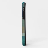 Abstracte kunst met gekleurde driehoek IPhone-draa Case-Mate iPhone Case (Achterkant/links)