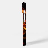 Abstracte kunst met hartslag Case-Mate iPhone case (Achterkant / Links)