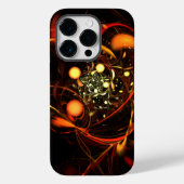 Abstracte kunst met hartslag Case-Mate iPhone case (Achterkant)