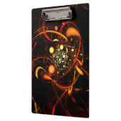 Abstracte kunst met hartslag klembord (Links)