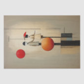 Abstracte kunst met koppel - decoupage - tissuepapier (Voorkant)