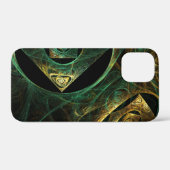 Abstracte kunst met magische trillingen Case-Mate iPhone case (Achterkant (horizontaal))