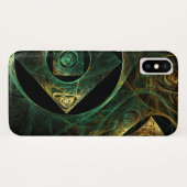 Abstracte kunst met magische trillingen Case-Mate iPhone case (Achterkant (horizontaal))
