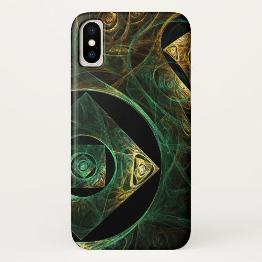 Abstracte kunst met magische trillingen Case-Mate iPhone case (Achterkant)