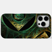 Abstracte kunst met magische trillingen Case-Mate iPhone case (Achterkant (horizontaal))