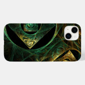 Abstracte kunst met magische trillingen Case-Mate iPhone case (Achterkant (horizontaal))