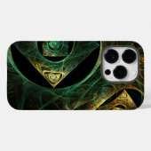 Abstracte kunst met magische trillingen Case-Mate iPhone case (Achterkant (horizontaal))