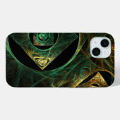 Abstracte kunst met magische trillingen Case-Mate iPhone case (Achterkant (horizontaal))