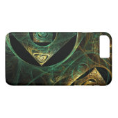 Abstracte kunst met magische trillingen Case-Mate iPhone case (Achterkant (Horizontaal))