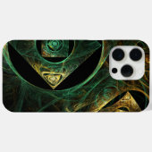 Abstracte kunst met magische trillingen Case-Mate iPhone case (Achterkant (horizontaal))