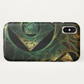 Abstracte kunst met magische trillingen Case-Mate iPhone case (Achterkant (horizontaal))