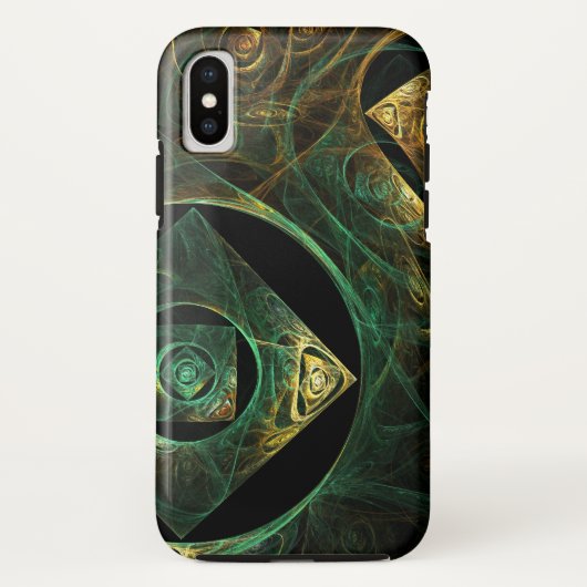 Abstracte kunst met magische trillingen Case-Mate iPhone case (Achterkant)