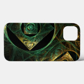 Abstracte kunst met magische trillingen Case-Mate iPhone case (Achterkant (horizontaal))
