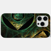 Abstracte kunst met magische trillingen Case-Mate iPhone case (Achterkant (horizontaal))