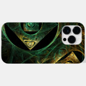 Abstracte kunst met magische trillingen Case-Mate iPhone case (Achterkant (horizontaal))