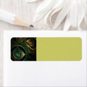 Abstracte kunst met magische trillingen etiket (Insitu)