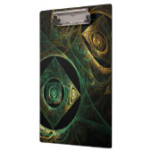 Abstracte kunst met magische trillingen klembord (Links)