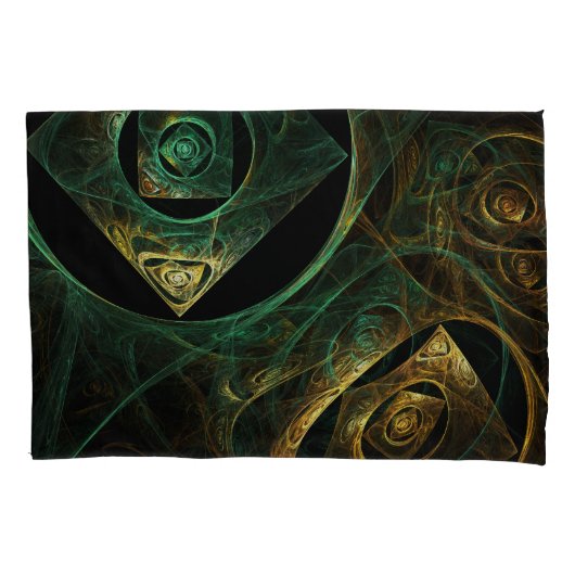 Abstracte kunst met magische trillingen kussensloop (Voorkant)