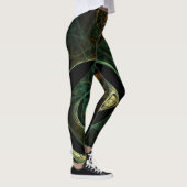 Abstracte kunst met magische trillingen leggings (Rechts)