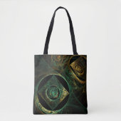 Abstracte kunst met magische trillingen tote bag (Voorkant)