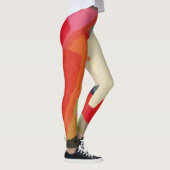 Abstracte kunst met meerkleurige vormgeving leggings (Rechts)