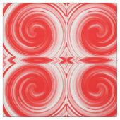 Abstracte kunst met moderne rode wervelkolom stof (Swatch)