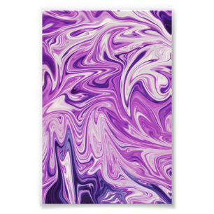 Abstracte kunst met smeltlava foto afdruk