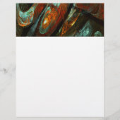 Abstracte kunst met tijdsverdeling (Voorkant)