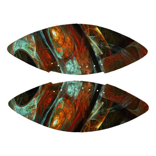 Abstracte kunst met tijdsverdeling american football (Panelen)