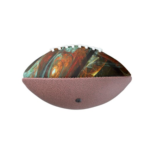 Abstracte kunst met tijdsverdeling american football (Gedraaid 270)